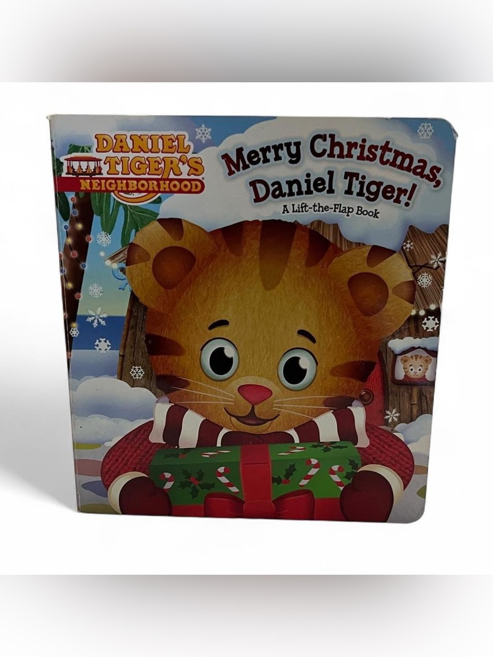 Lift the Flap Interactive Children’s Daniel Tiger Hardcover Holidy Board Book